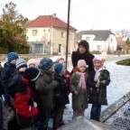 Položení květin u pomníku T.G. Masaryka - 5.březen 2010